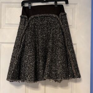 Zac POSEN Knee-Length Boucle Skirt